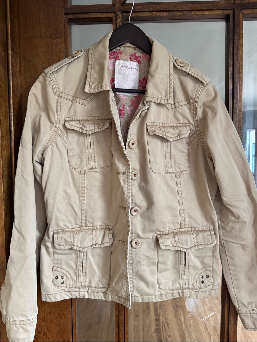 Aeropostale Khaki Utility Jacket